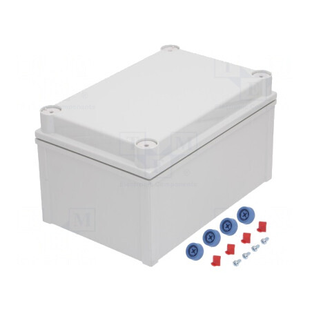 Carcasă universală gri 200x300x170mm | Electronic-mag.ro | Componente Electronice