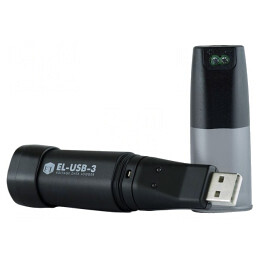 Înregistrator date | tensiune DC | 98x26,8x26,8mm | Interfaţă: USB | EL-USB-3