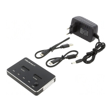 Staţie de andocare USB 3.1 neagră | Electronic-mag.ro | Componente Electronice