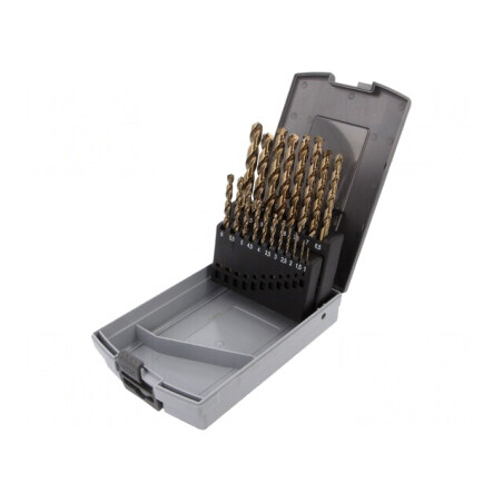 Set Burghie Metal HSS 19 Bucăți | Electronic-mag.ro | Componente Electronice