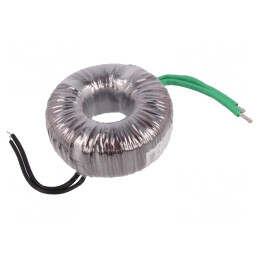 Transformator toroidal 300VA 230V 12V 25A cu cabluri | Electronic-mag.ro | Componente Electronice