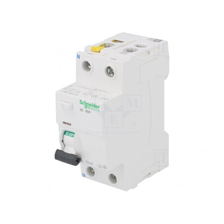 Întrerupător diferențial 63A 30mA 2P 400VAC | Electronic-mag.ro | Componente Electronice