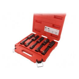 Set Chei Tubulare Cu Impact 10 Buc 1/2" | Electronic-mag.ro | Componente Electronice