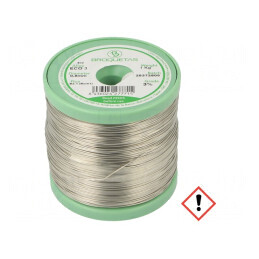 Sârmă de lipit fără plumb 0,8mm 1000g ECO3 | Electronic-mag.ro | Componente Electronice