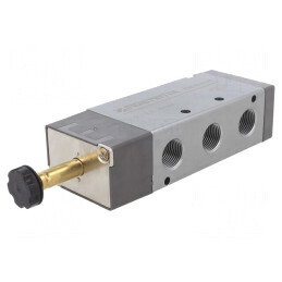 Ventil electromagnetic 5/2 G 3/8 1,5-8 bar 2250 l/min | Electronic-mag.ro | Componente Electronice