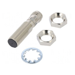 Senzor Inductiv PNP NO 0-9mm 10-30VDC M12 IP67 50mA | Electronic-mag.ro | Componente Electronice