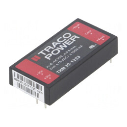 Convertor DC/DC 30W 9-18V la 15V/-15V THM 30-1223 | Electronic-mag.ro | Componente Electronice
