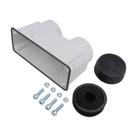 Garnitură Gri Deschis cu 2 Orificii EPA 2260 SET | Electronic-mag.ro | Componente Electronice