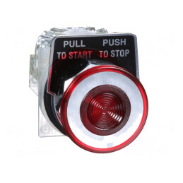 Comutator apăsare 30mm 2SPDT IP66 | Electronic-mag.ro | Componente Electronice