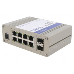 Switch Ethernet neadministrabil 10 porturi 7-57VDC