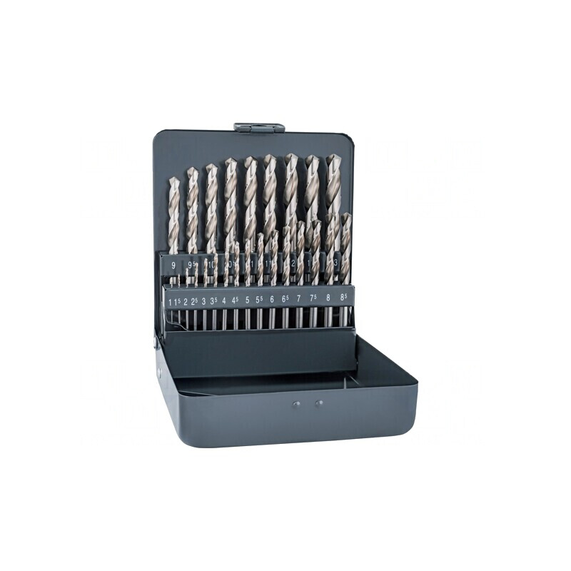 Set Burghie Metal Oțel Rapid HSS 25buc | Electronic-mag.ro | Componente Electronice