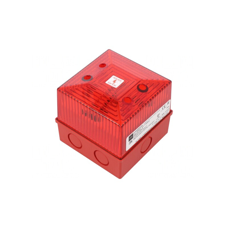 Semnalizator Luminos Flash Roșu 24VDC IP65 5J | Electronic-mag.ro | Componente Electronice Semnalizator Luminos Flash Roșu 24VDC IP65 5J | Electronic-mag.ro | Componente Electronice