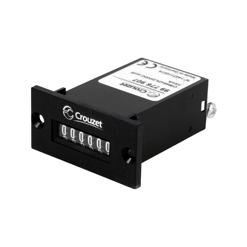 Contor Electromecanic cu Indicator Mecanic și Impulsuri 999999 | Electronic-mag.ro | Componente Electronice