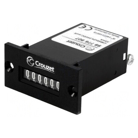 Contor Electromecanic cu Indicator Mecanic și Impulsuri 999999 | Electronic-mag.ro | Componente Electronice