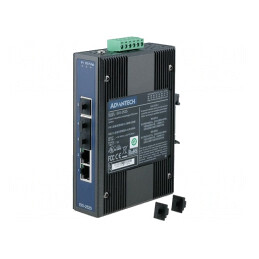Switch Ethernet neadministrabil 5 porturi 12-48VDC