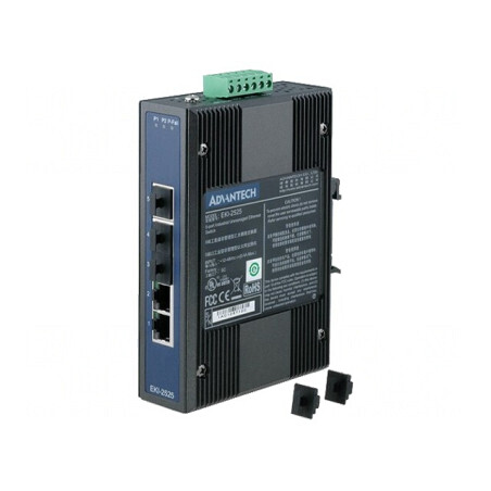 Switch Ethernet neadministrabil 5 porturi 12-48VDC | Electronic-mag.ro | Componente Electronice