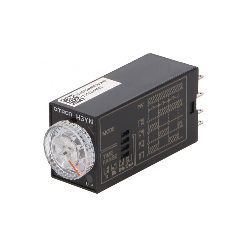 Timer Electric 0,1s-10min DPDT 250VAC 5A 100-120VAC 8 PIN | Electronic-mag.ro | Componente Electronice Timer Electric 0,1s-10min DPDT 250VAC 5A 100-120VAC 8 PIN | Electronic-mag.ro | Componente Electronice