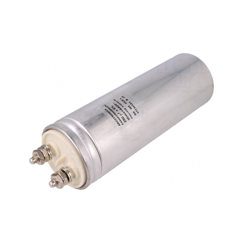 Condensator cu polipropilenă Ø85x242mm 250uF | Electronic-mag.ro | Componente Electronice