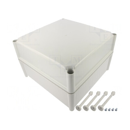 Carcasă Universală ABS Gri 278x278x180mm | Electronic-mag.ro | Componente Electronice
