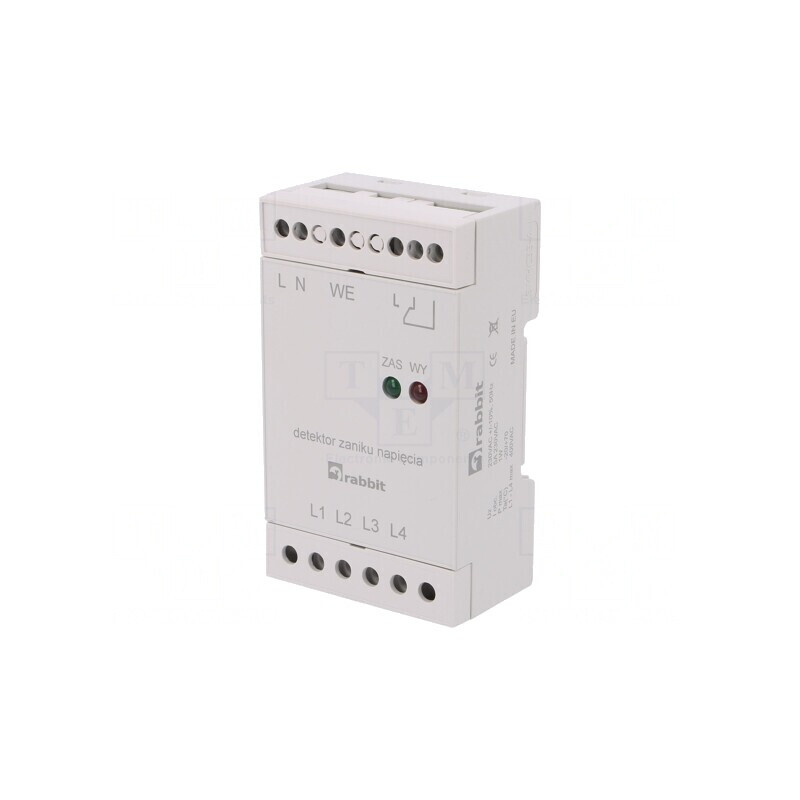 Releu Monitorizare Tensiune și Pierdere Fază 230V DZN | Electronic-mag.ro | Componente Electronice