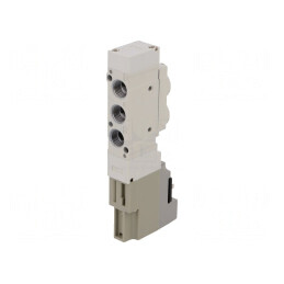 Ventil electromagnetic 1,5÷7bar 5/2 monostabil aluminiu IP65 | Electronic-mag.ro | Componente Electronice