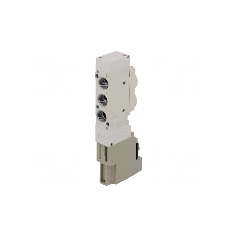 Ventil electromagnetic 1,5÷7bar 5/2 monostabil aluminiu IP65 | Electronic-mag.ro | Componente Electronice