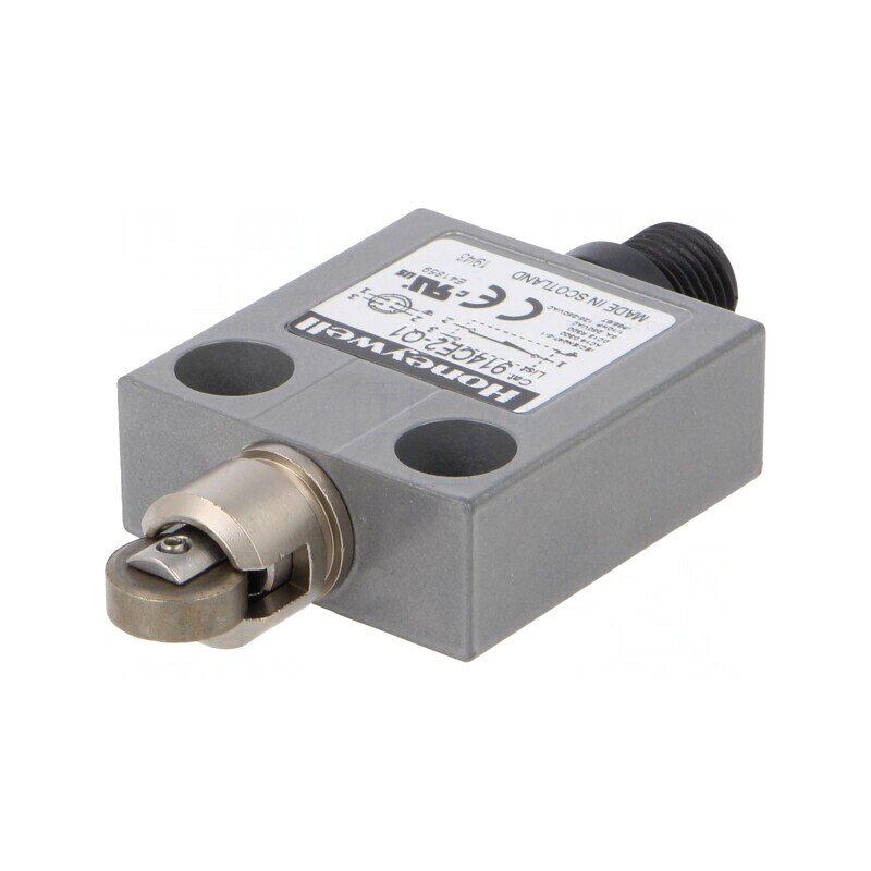 Limitator de Cursă cu Rola Metalică Ø12,4mm SPDT 3A | Electronic-mag.ro | Componente Electronice