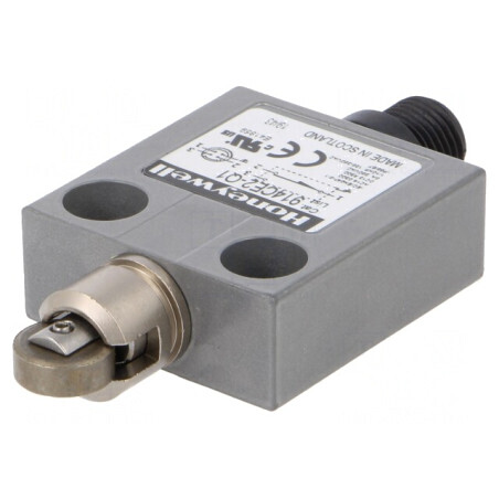 Limitator de Cursă cu Rola Metalică Ø12,4mm SPDT 3A | Electronic-mag.ro | Componente Electronice