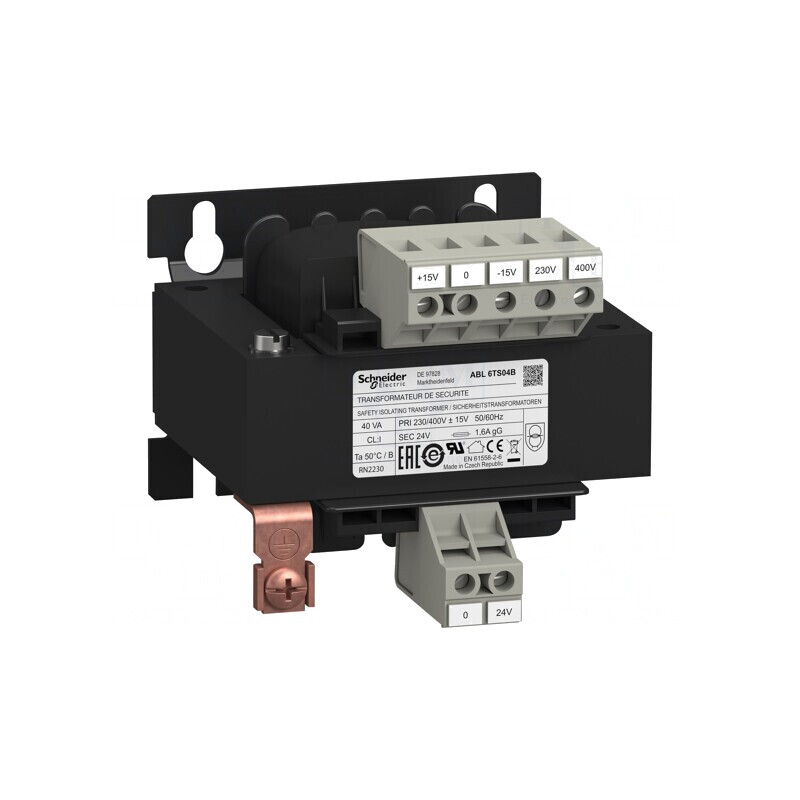 Transformator de Alimentare 63VA 230/400V AC la 24V AC cu Șurub | Electronic-mag.ro | Componente Electronice