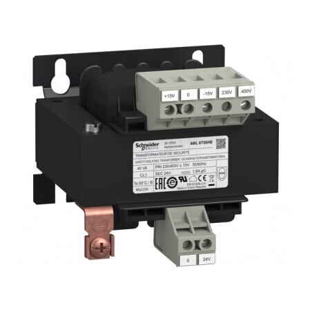 Transformator de Alimentare 63VA 230/400V AC la 24V AC cu Șurub | Electronic-mag.ro | Componente Electronice
