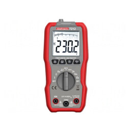 Multimetru Digital LCD SEFRAM7212 6000 Contează | Electronic-mag.ro | Componente Electronice