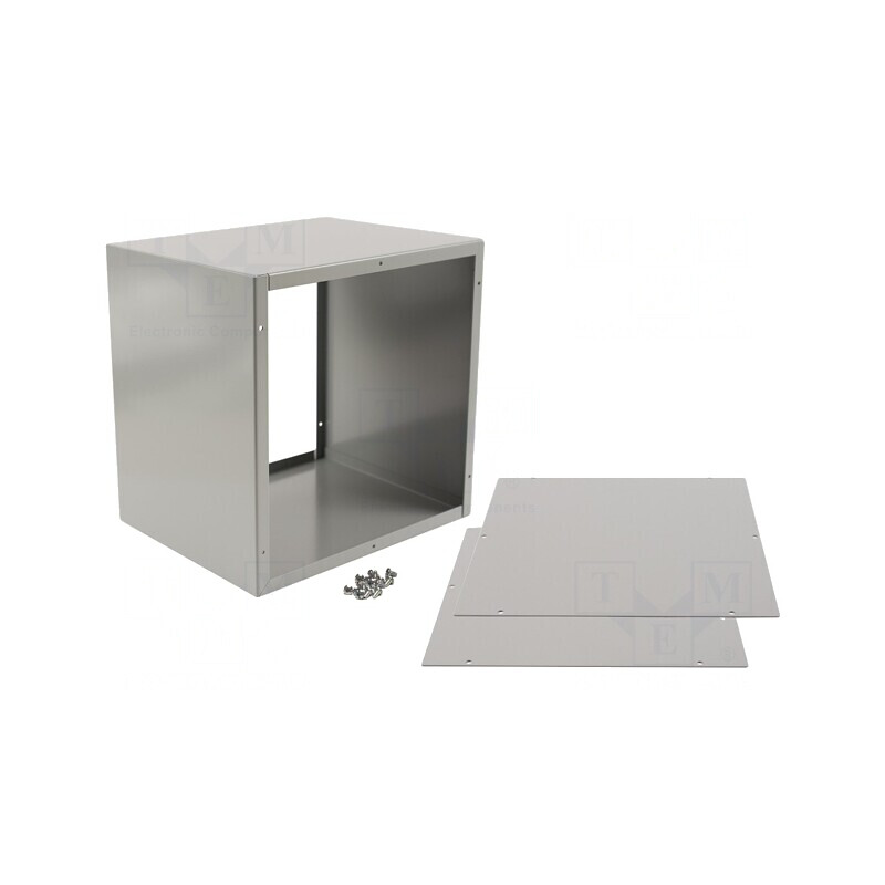 Carcasă Universală Oțel Gri 254x254x203mm | Electronic-mag.ro | Componente Electronice
