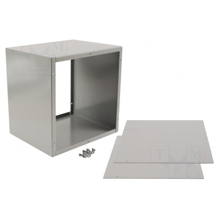 Carcasă Universală Oțel Gri 254x254x203mm | Electronic-mag.ro | Componente Electronice