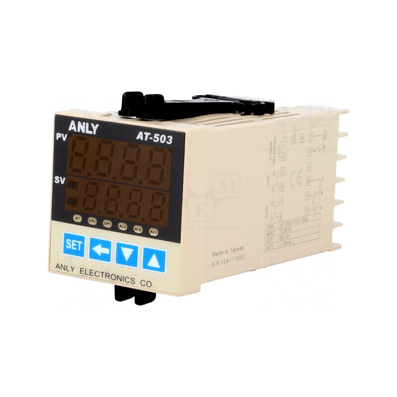 Regulator Temperatură SPST-NO 4-20mA Panou AT-503-1141-000 | Electronic-mag.ro | Componente Electronice Regulator Temperatură SPST-NO 4-20mA Panou AT-503-1141-000 | Electronic-mag.ro | Componente Electronice