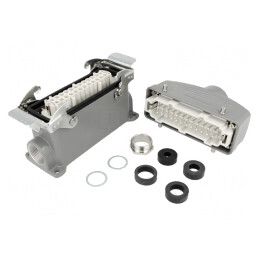 Conector HDC Tată Mamă 24B 24PINS | Electronic-mag.ro | Componente Electronice