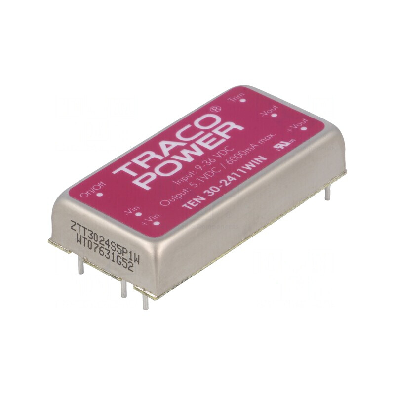 Convertor DC/DC 30W 9-36V la 5.1V 6000mA | Electronic-mag.ro | Componente Electronice Convertor DC/DC 30W 9-36V la 5.1V 6000mA | Electronic-mag.ro | Componente Electronice