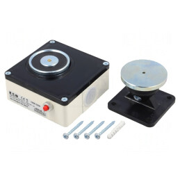 Electromagnet de Reținere 24VDC 390N IP40 | Electronic-mag.ro | Componente Electronice