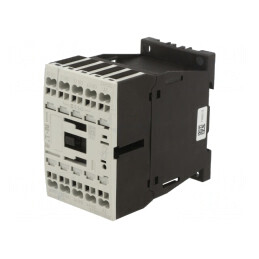 Contactor 4-pol 24VDC 4A pentru șină DIN | Electronic-mag.ro | Componente Electronice
