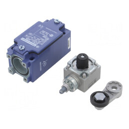 Limitator cursă manetă R 41mm cu rolă plastic Ø22mm 10A | Electronic-mag.ro | Componente Electronice