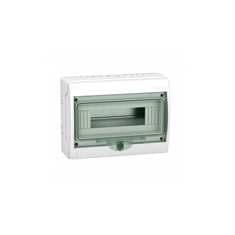 Carcasă modulară IP65 gri deschis 12 module | Electronic-mag.ro | Componente Electronice