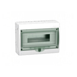 Carcasă modulară IP65 gri deschis 12 module | Electronic-mag.ro | Componente Electronice