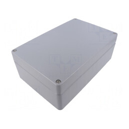 Carcasă universală 180x280x100mm gri | Electronic-mag.ro | Componente Electronice