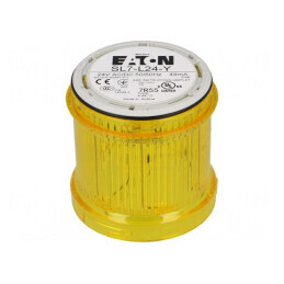 Semnalizator LED Galben 18-30VDC 18-26VAC IP66 | Electronic-mag.ro | Componente Electronice