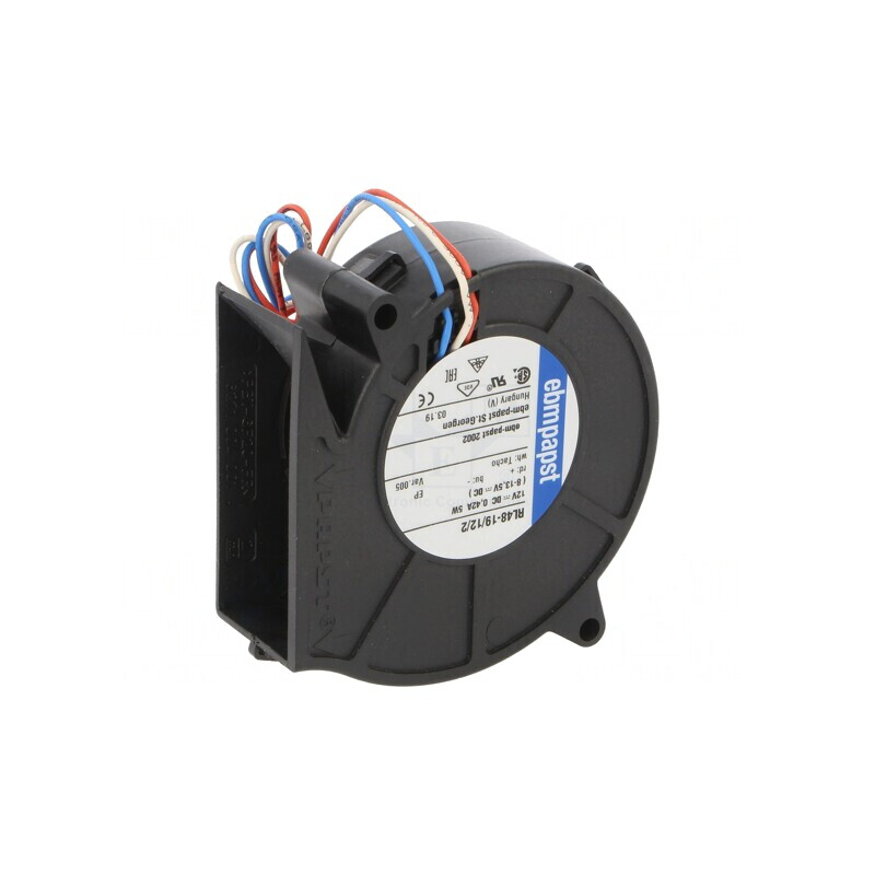Ventilator DC Blower 12V 75x75x27mm | Electronic-mag.ro | Componente Electronice
