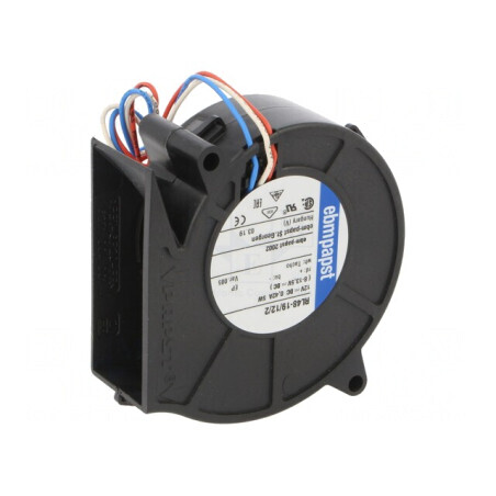 Ventilator DC Blower 12V 75x75x27mm | Electronic-mag.ro | Componente Electronice
