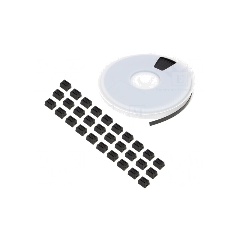 Colier de Strângere Negru 15.2m x 12.7mm | Electronic-mag.ro | Componente Electronice