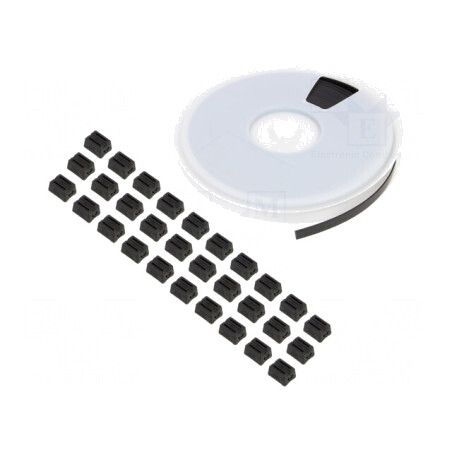 Colier de Strângere Negru 15.2m x 12.7mm | Electronic-mag.ro | Componente Electronice
