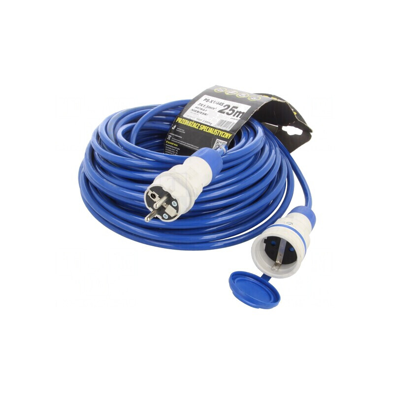 Prelungitor Alimentare 25m Albastru 16A | Electronic-mag.ro | Componente Electronice