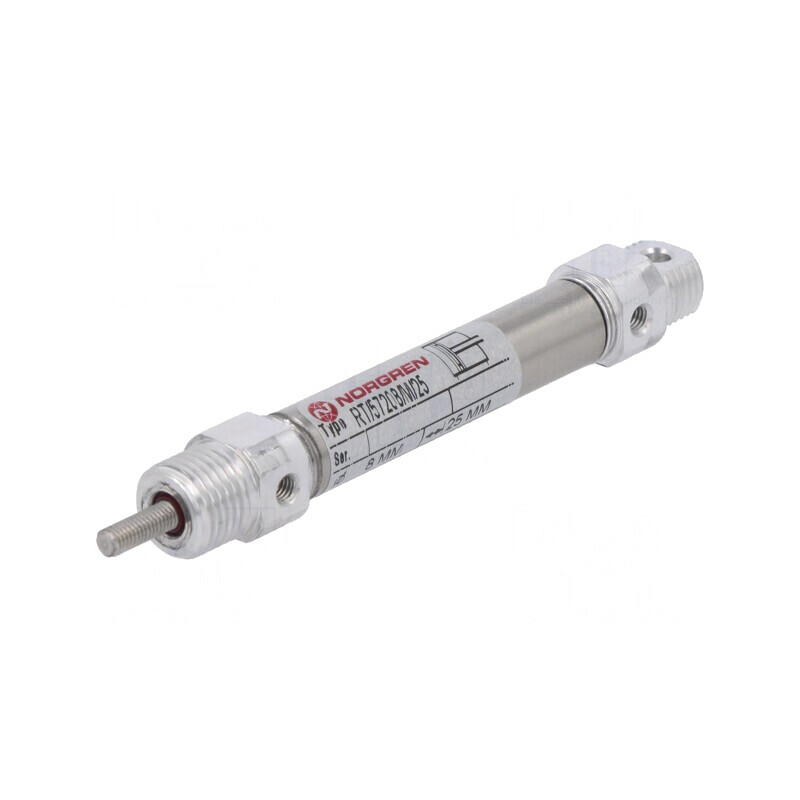 Cilindru pneumatic rotund 8mm x 25mm | Electronic-mag.ro | Componente Electronice Cilindru pneumatic rotund 8mm x 25mm | Electronic-mag.ro | Componente Electronice