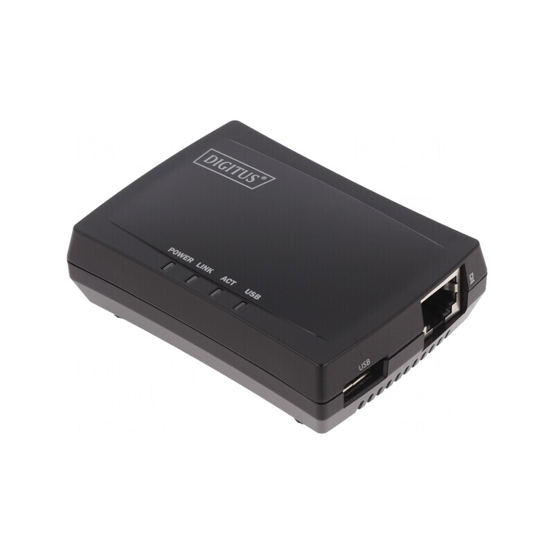 Server Imprimantă RJ45 USB DN-13020 | Electronic-mag.ro | Componente Electronice